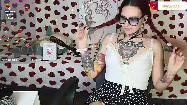 Snapshot of Ginger_Stay chatting on March 22, 2025, 7:15 am Ginger Stay online show from March 22, 2025, 7:15 am