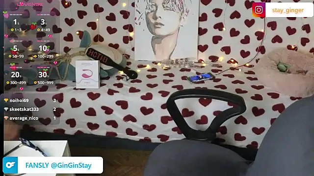 Snapshot of Ginger_Stay chatting on March 22, 2025, 10:17 am Ginger Stay online show from March 22, 2025, 10:17 am