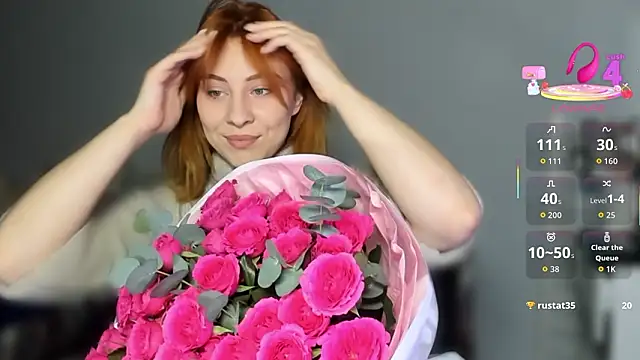 Snapshot of KindKristy chatting on February 17, 2026, 5:16 am KindKristy online show from February 17, 2026, 5:16 am