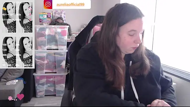 AureliaWinter online show from February 20, 2026, 9:22 am