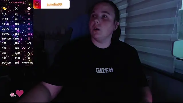 AureliaWinter online show from July 31, 2026, 7:33 pm