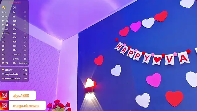 alysson 18 online show from February 15, 2025, 1:05 pm
