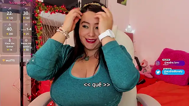 AudredLovely online show from January 1, 2025, 6:58 am