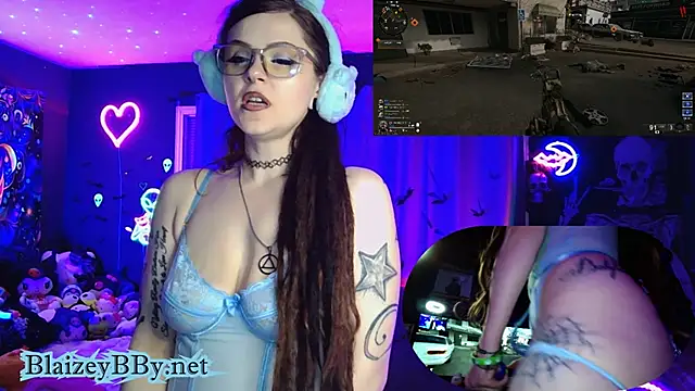 Snapshot of BlaizeyBBy chatting on March 8, 2025, 12:20 pm BlaizeyBBy online show from March 8, 2025, 12:20 pm