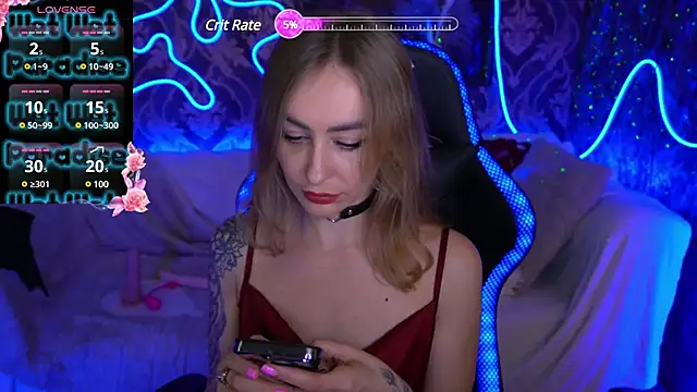 Snapshot of GraceCandy chatting on December 17, 2024, 10:11 pm GraceCandy online show from December 17, 2024, 10:11 pm