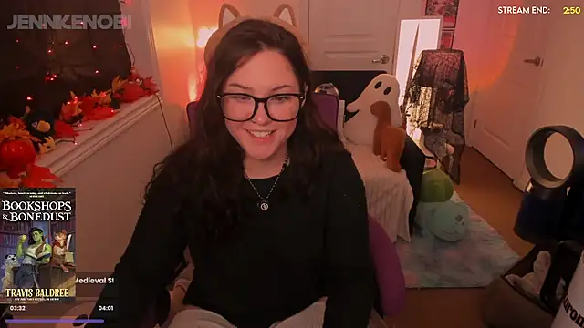 Snapshot of JennKenobi chatting on September 25, 2025, 3:18 pm JennKenobi online show from September 25, 2025, 3:18 pm