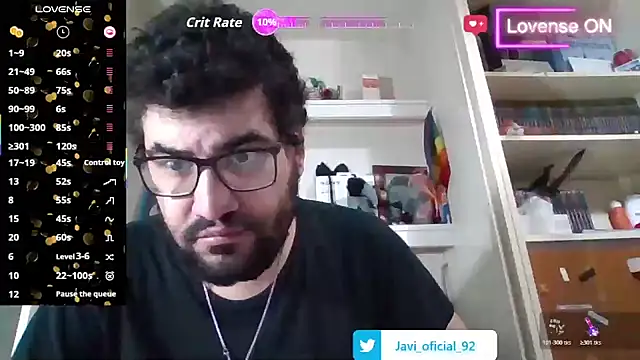 Javi 92 online show from November 29, 2025, 6:41 pm