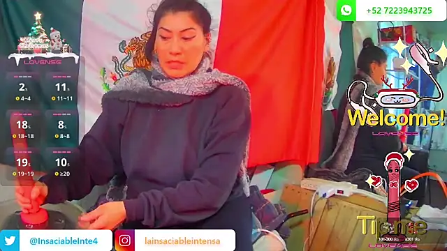 LaInsaciableIntensa online show from February 12, 2025, 10:26 pm