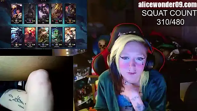 alicewonder09 online show from January 21, 2025, 5:05 am