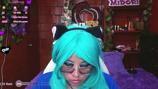 MidoriQuiinn online show from March 11, 2025, 8:31 pm