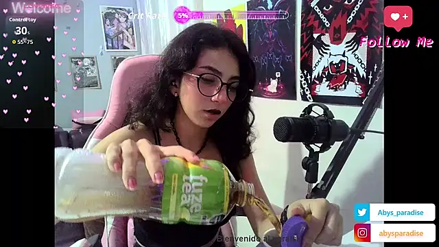 Snapshot of Abysparadise chatting on October 16, 2025, 5:16 am Abysparadise online show from October 16, 2025, 5:16 am