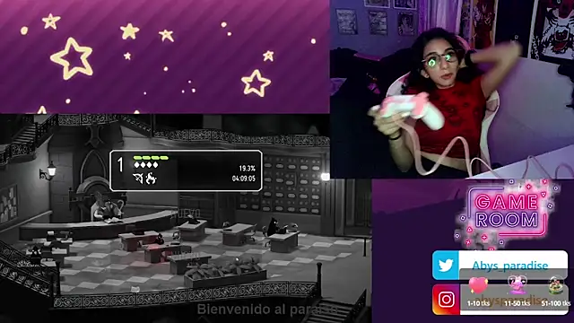 Snapshot of Abysparadise chatting on October 4, 2025, 4:36 am Abysparadise online show from October 4, 2025, 4:36 am