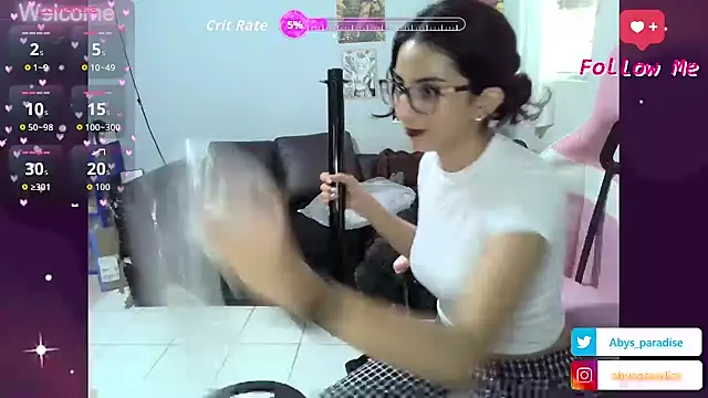 Abysparadise online show from April 10, 2026, 10:39 pm