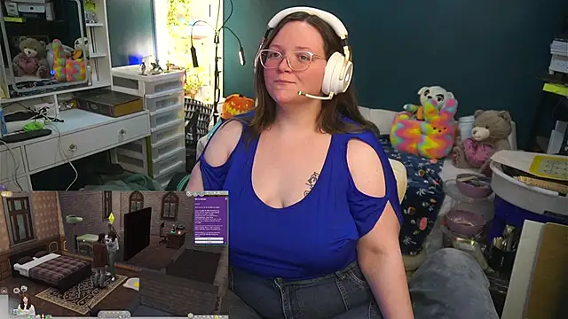 Geeky Kitten online show from October 17, 2025, 10:55 pm