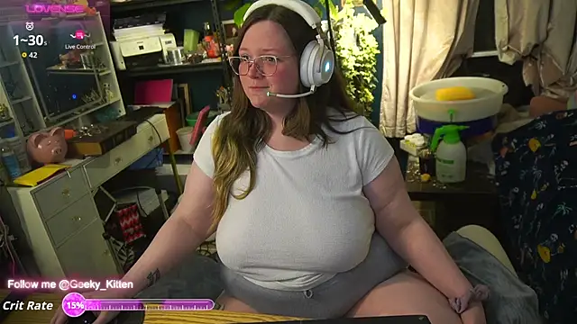 Geeky Kitten online show from September 21, 2025, 2:06 am