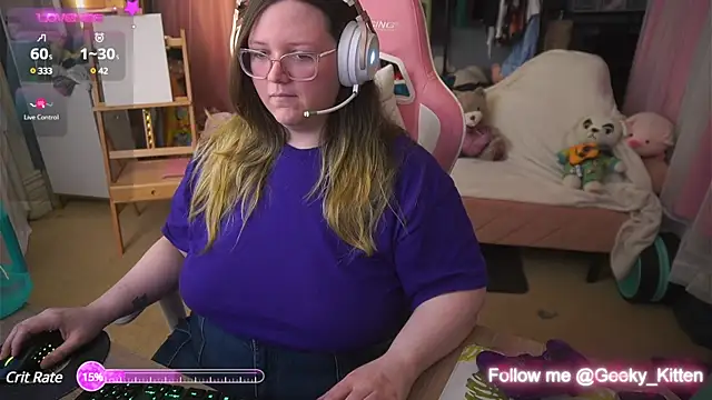 Geeky Kitten online show from March 5, 2025, 1:31 am