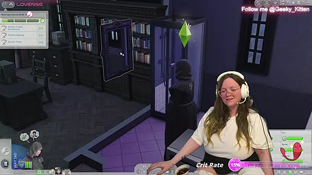 Geeky Kitten online show from November 12, 2025, 3:32 am