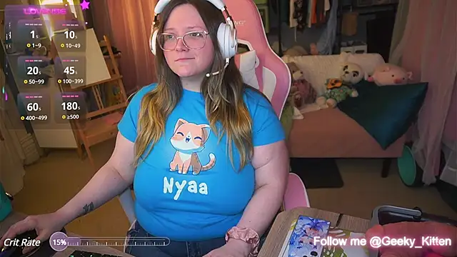 Geeky Kitten online show from February 9, 2025, 6:01 am