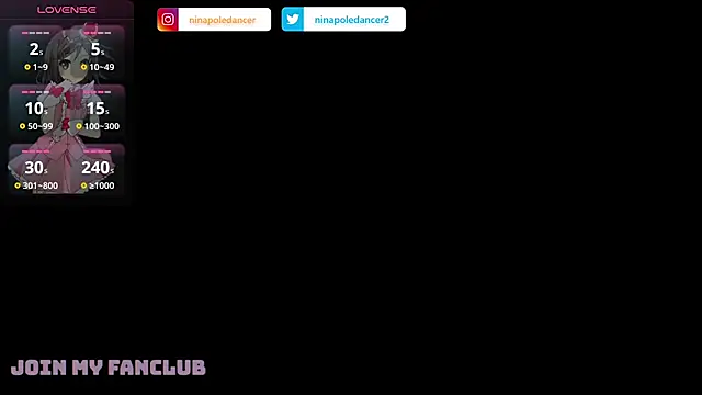Snapshot of ninapoledance chatting on February 23, 2025, 12:37 pm ninapoledance online show from February 23, 2025, 12:37 pm