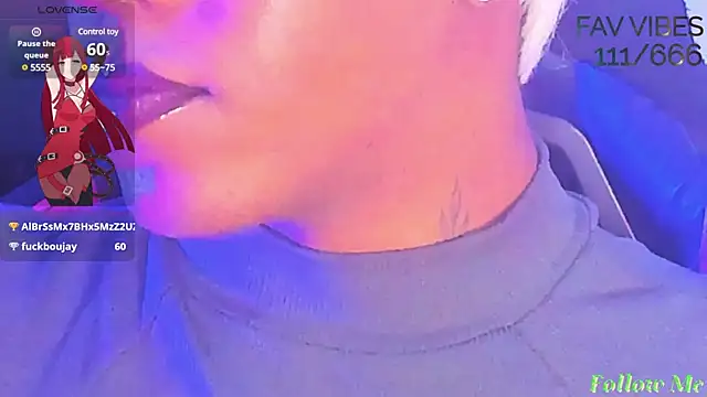 AmberRaus online show from February 22, 2025, 1:44 am