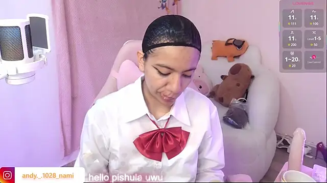 Snapshot of Nami_usagi chatting on October 12, 2025, 4:08 pm Nami usagi online show from October 12, 2025, 4:08 pm