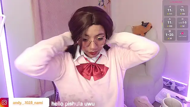 Snapshot of Nami_usagi chatting on October 2, 2025, 2:31 pm Nami usagi online show from October 2, 2025, 2:31 pm