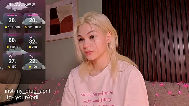 Snapshot of MyApril chatting on September 27, 2025, 3:01 am MyApril online show from September 27, 2025, 3:01 am