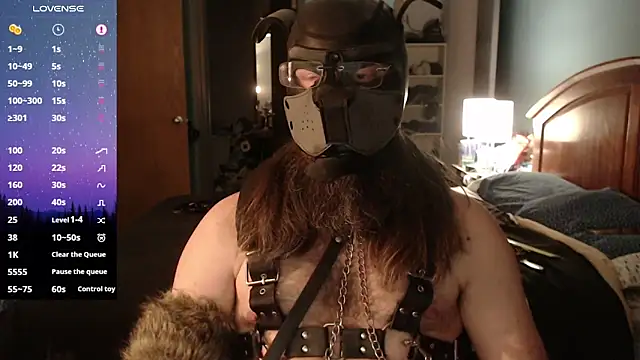 kinkywolf429 online show from March 9, 2025, 12:10 am