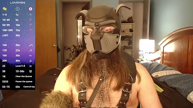 kinkywolf429 online show from March 12, 2025, 11:01 pm