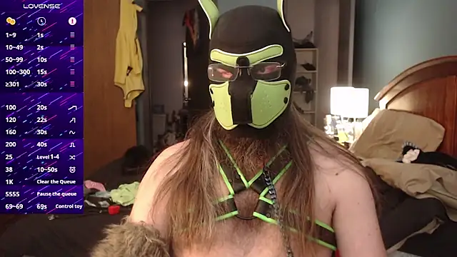 kinkywolf429 online show from November 30, 2025, 8:09 pm