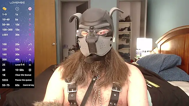 kinkywolf429 online show from February 10, 2025, 8:31 pm