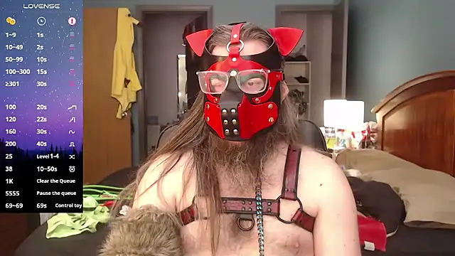 kinkywolf429 online show from February 14, 2026, 7:25 pm