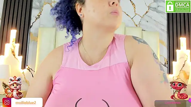mollieblue69 online show from January 29, 2025, 7:11 pm