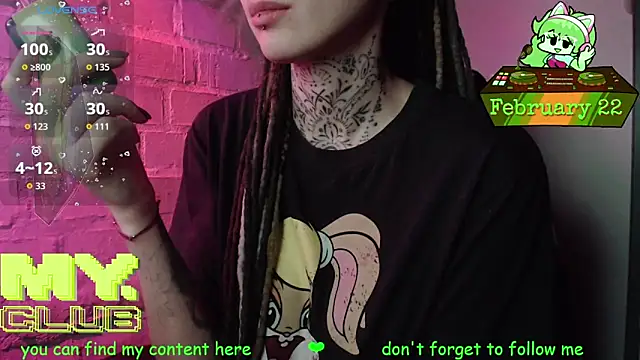 Snapshot of Witch_Emma chatting on February 22, 2026, 7:44 am Witch Emma online show from February 22, 2026, 7:44 am