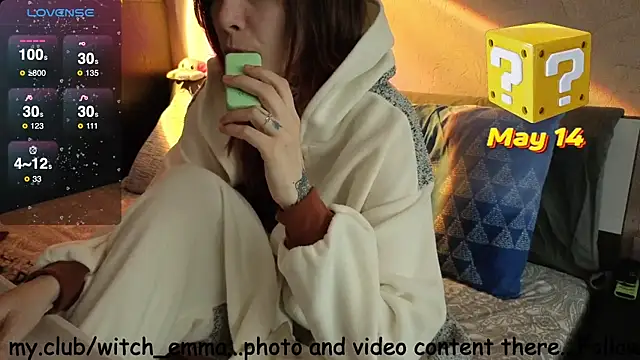 Witch Emma online show from May 14, 2026, 5:59 am