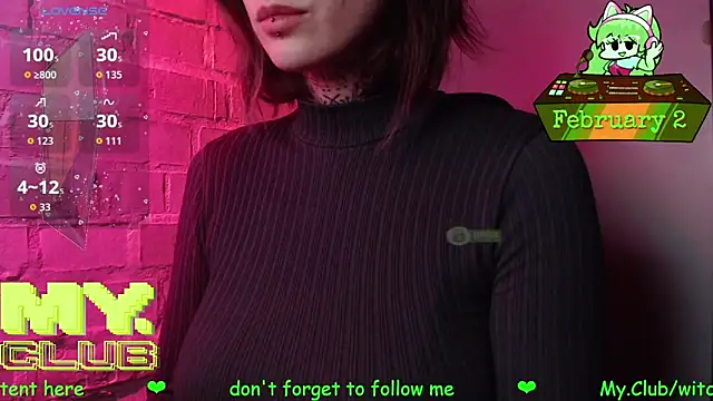 Snapshot of Witch_Emma chatting on February 2, 2026, 7:24 pm Witch Emma online show from February 2, 2026, 7:24 pm