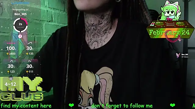 Snapshot of Witch_Emma chatting on February 24, 2026, 7:48 pm Witch Emma online show from February 24, 2026, 7:48 pm