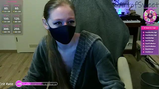 Snapshot of ArtofSweet chatting on September 18, 2025, 7:17 pm ArtofSweet online show from September 18, 2025, 7:17 pm