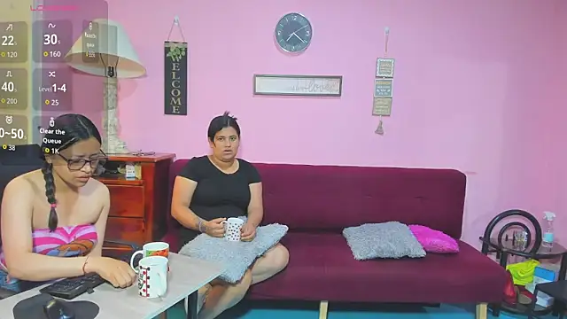 Snapshot of lesbiancuple chatting on September 22, 2025, 12:22 pm lesbiancuple online show from September 22, 2025, 12:22 pm