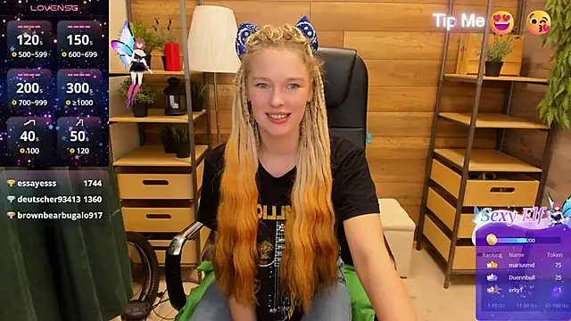  fiona Love online show from January 21, 2025, 1:29 am