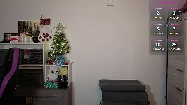 TinniAngel online show from December 22, 2025, 7:47 pm