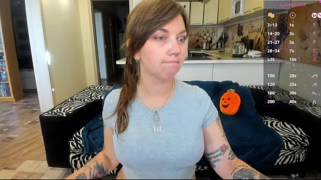 StacyTigerr online show from October 18, 2025, 11:34 am