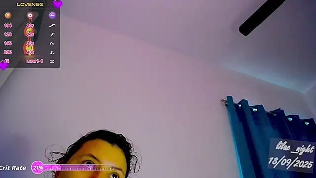 Snapshot of lilac_night33 chatting on September 18, 2025, 12:30 pm lilac night33 online show from September 18, 2025, 12:30 pm