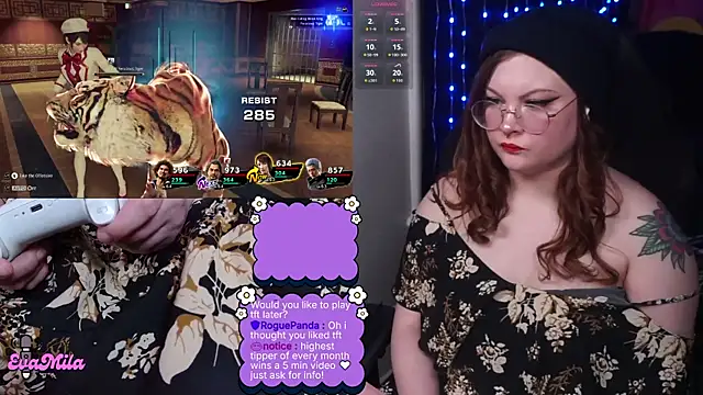 evamila online show from March 17, 2026, 3:31 am