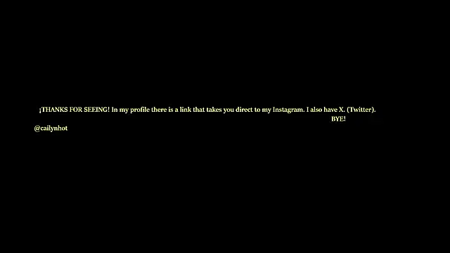 cailynhot online show from March 11, 2025, 4:51 am