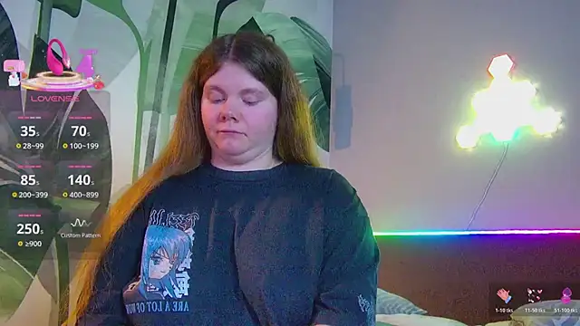 RubyValen online show from March 25, 2026, 1:28 am