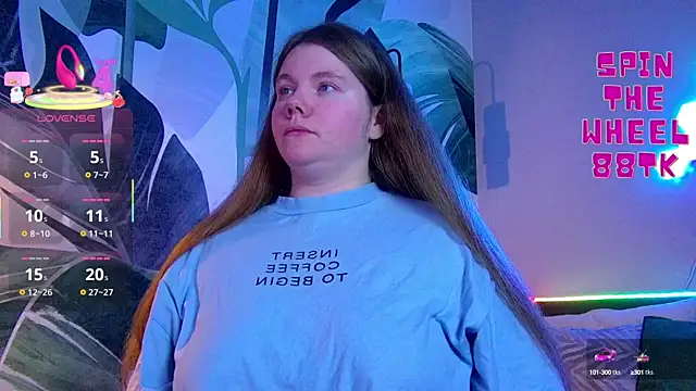 RubyValen online show from October 6, 2025, 1:07 am