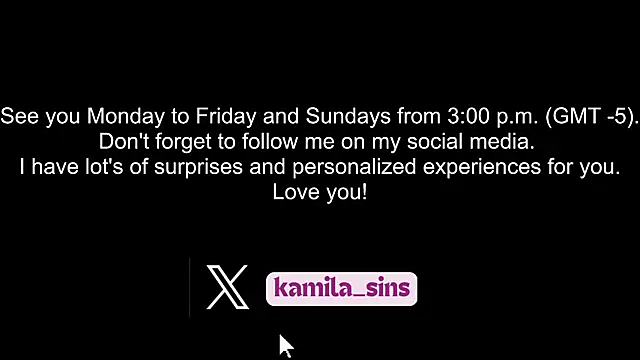 Snapshot of kamila_sins chatting on January 2, 2025, 8:02 pm kamila sins online show from January 2, 2025, 8:02 pm
