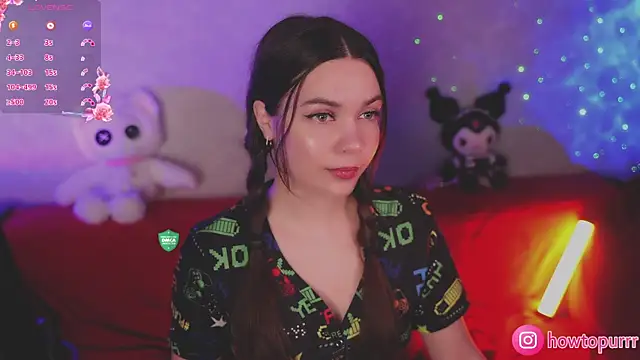 Snapshot of How2Meow chatting on October 17, 2025, 4:42 pm How2Meow online show from October 17, 2025, 4:42 pm