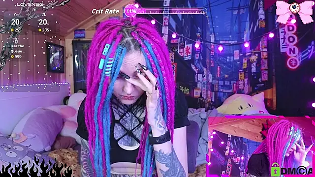 NekoCyber online show from September 28, 2025, 5:03 am